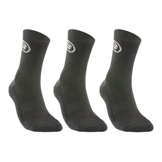 Chaussettes de padel Bullpadel BP262 (lot de 3, Black)