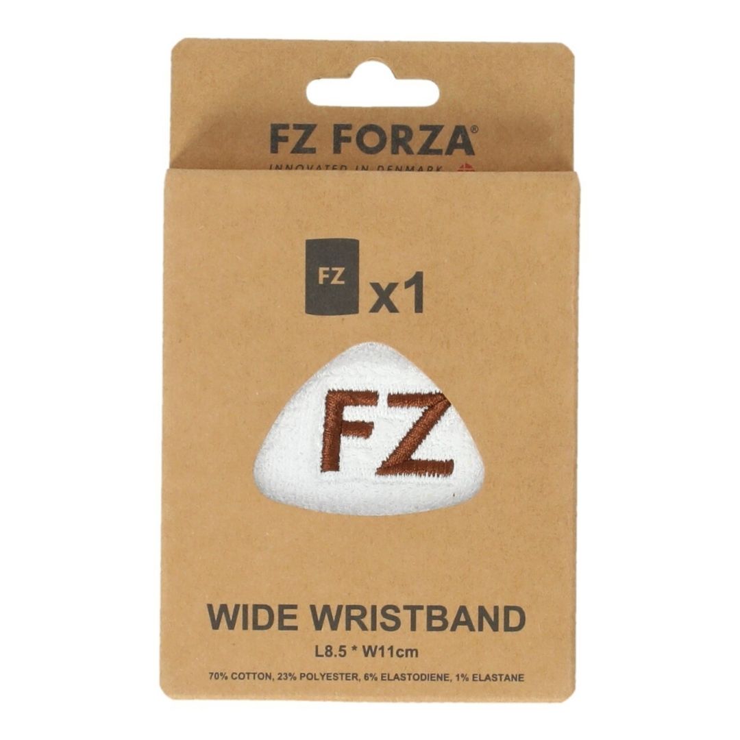 Poignet éponge FZ Forza Wide (blanc)