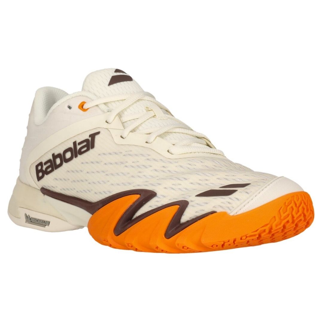 Chaussures de padel Babolat Jet Premura 3 Men (crème/orange)