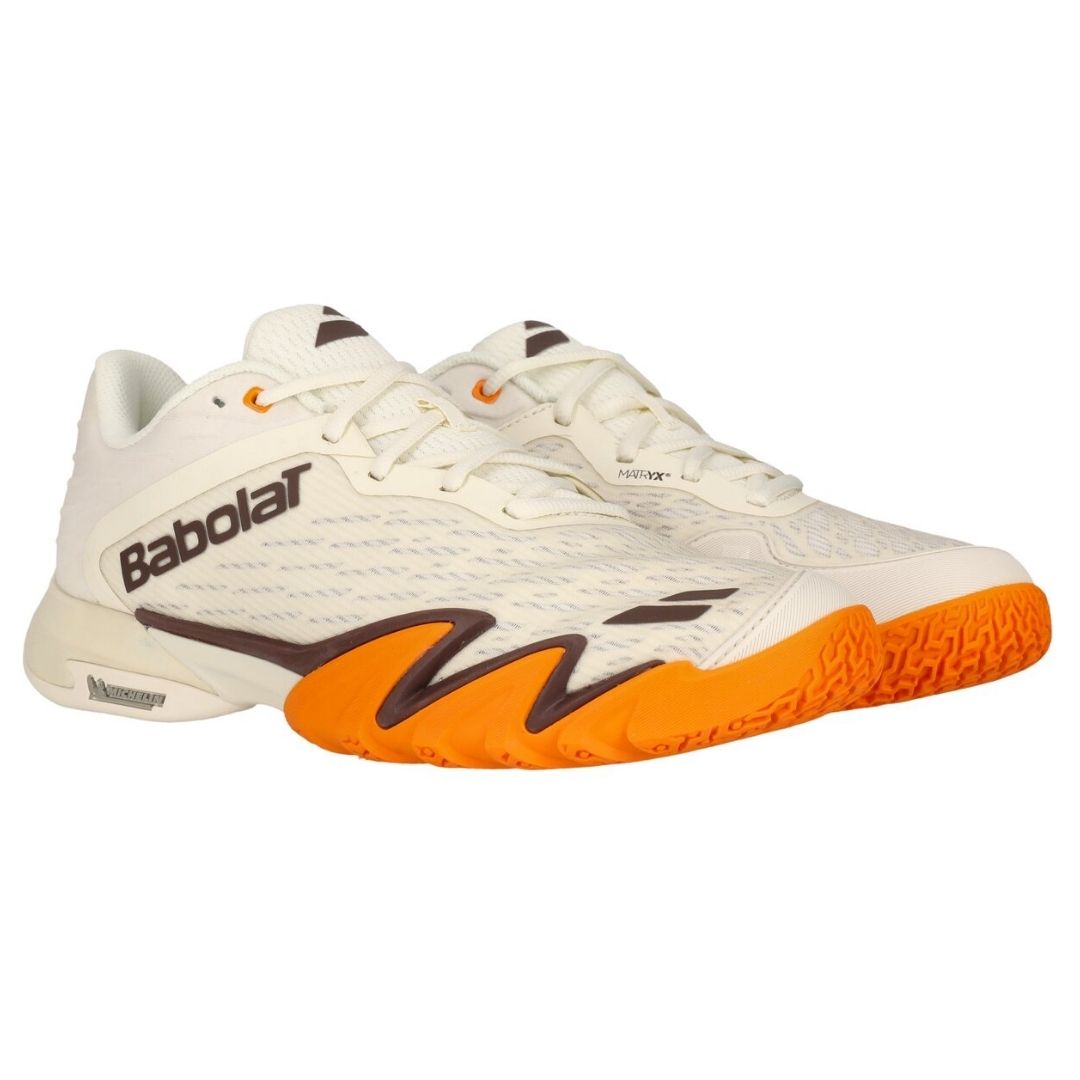 Chaussures de padel Babolat Jet Premura 3 Men (crème/orange)