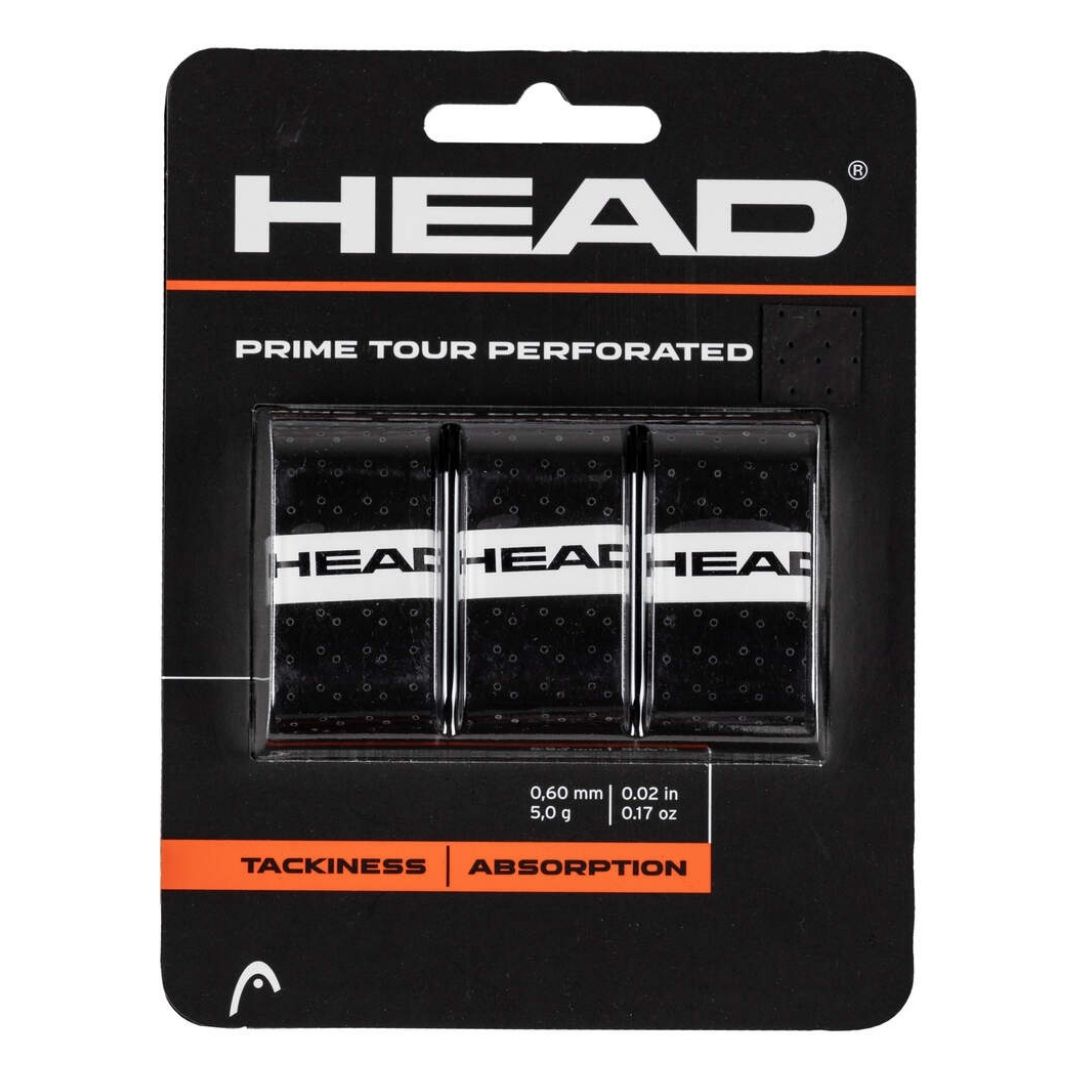 Surgrips Head Prime Tour Perforated (lot de 3, noirs)