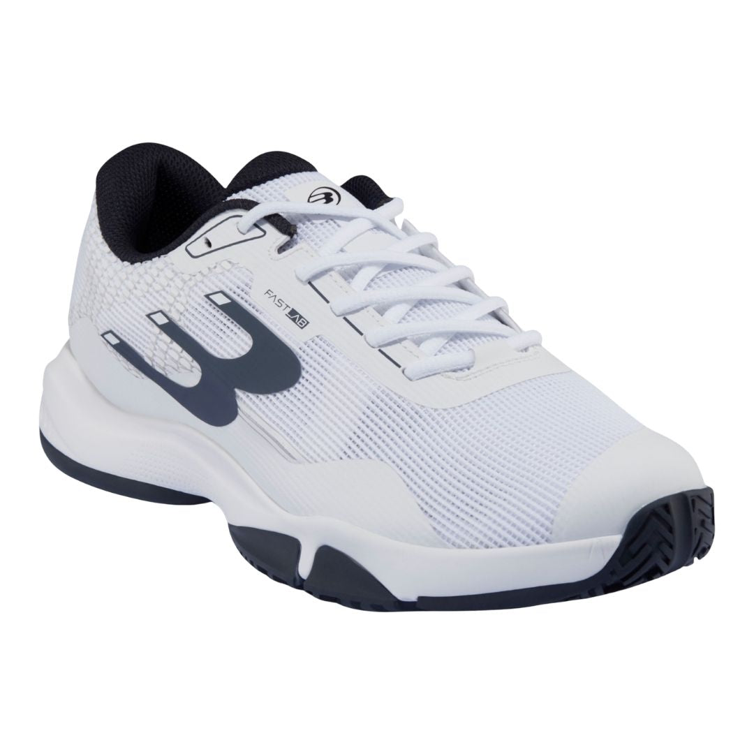 Chaussures de padel Bullpadel Hybrid Fly 26I (White/Navy)