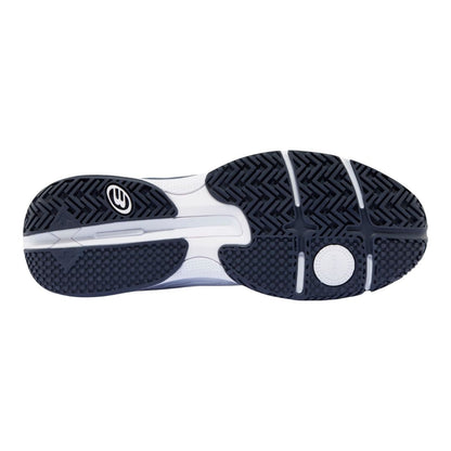 Chaussures de padel Bullpadel Hybrid Fly 26I (White/Navy)