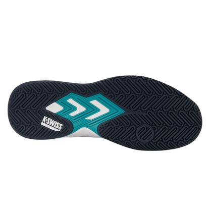 Chaussures de padel K-Swiss Ultrashot Light (White/Carbon/Baltic)