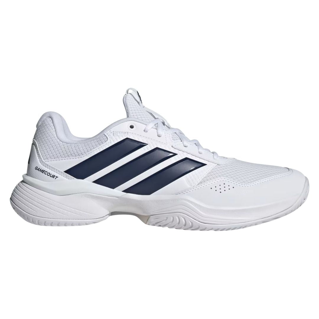 Chaussures Adidas Gamecourt 3 Men (blanc/bleu foncé/noir)
