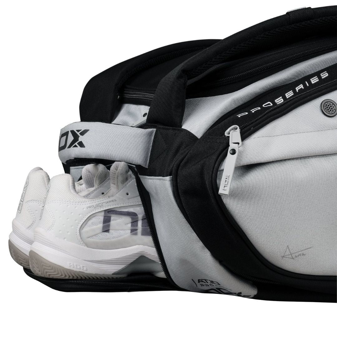 Sac de padel Nox AT10 Competition XL Compact (gris/noir)