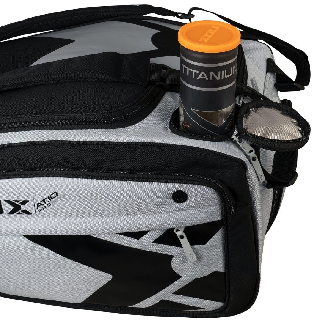 Sac de padel Nox AT10 Competition XL Compact (gris/noir)