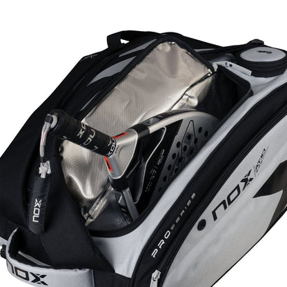 Sac de padel Nox AT10 Competition XL Compact (gris/noir)