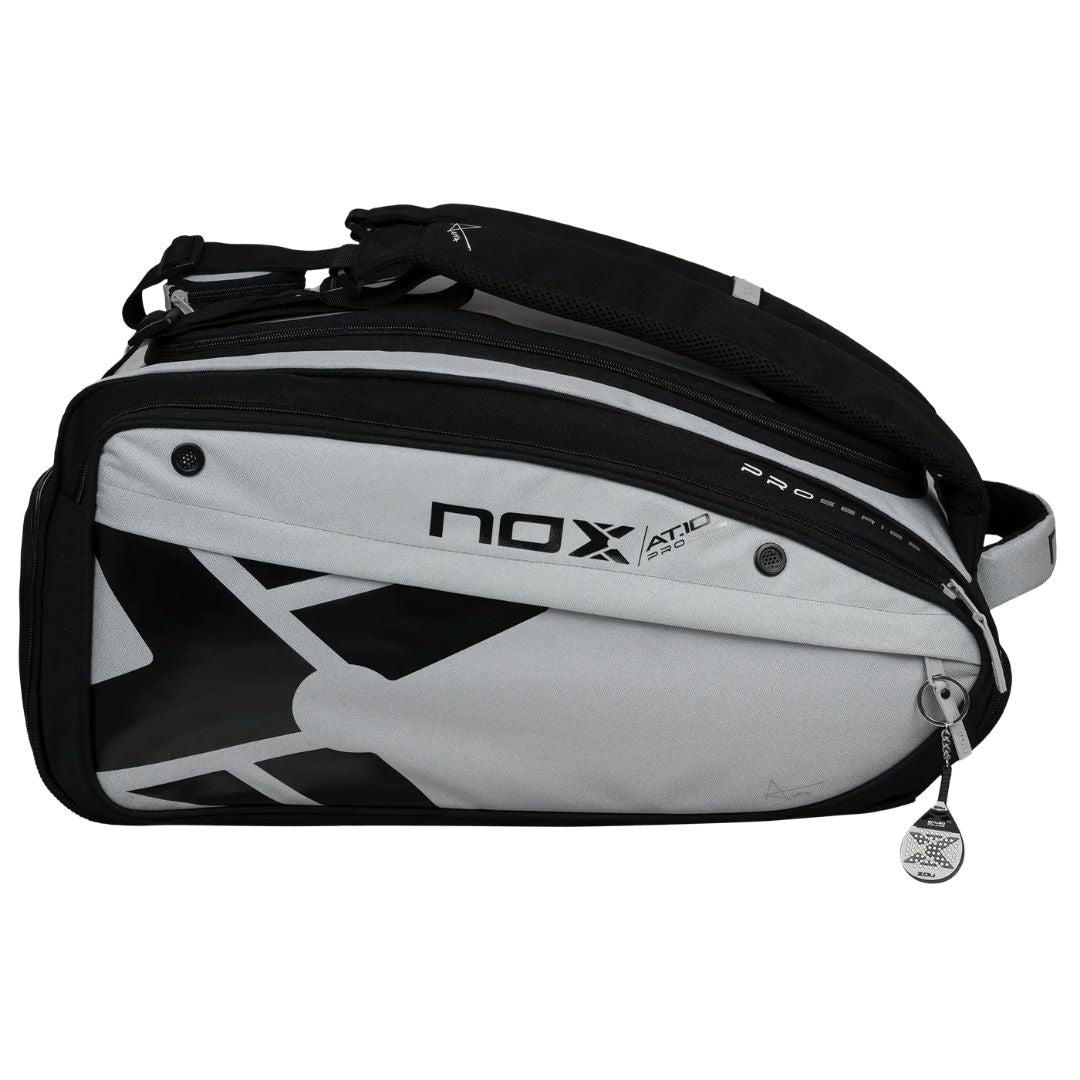 Sac de padel Nox AT10 Competition XL Compact (gris/noir)