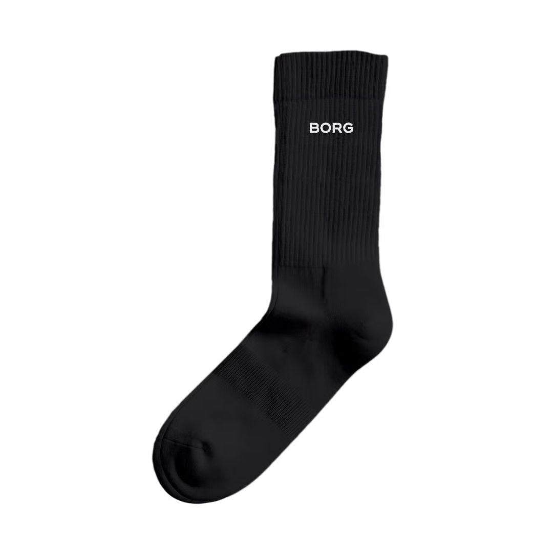 Chaussettes Björn Borg Essential Crew (lot de 3, noir)