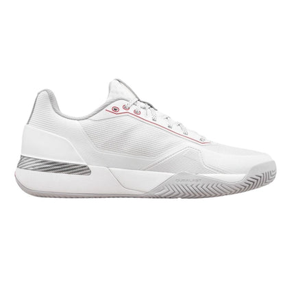 Chaussures de padel Wilson Rush Tour 5 CTC (Bright White/Wilson Red/Microchip)