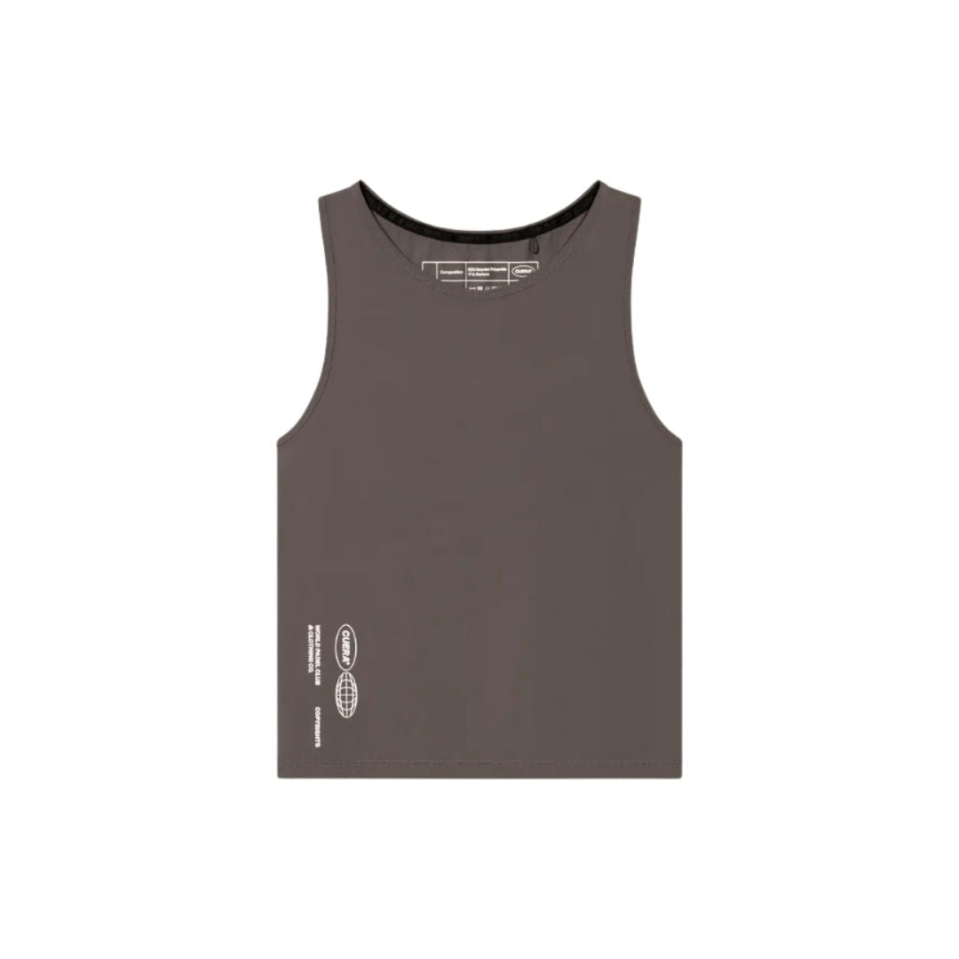 Débardeur Cuera Oncourt Cropped Tank Top (Dark Brown)