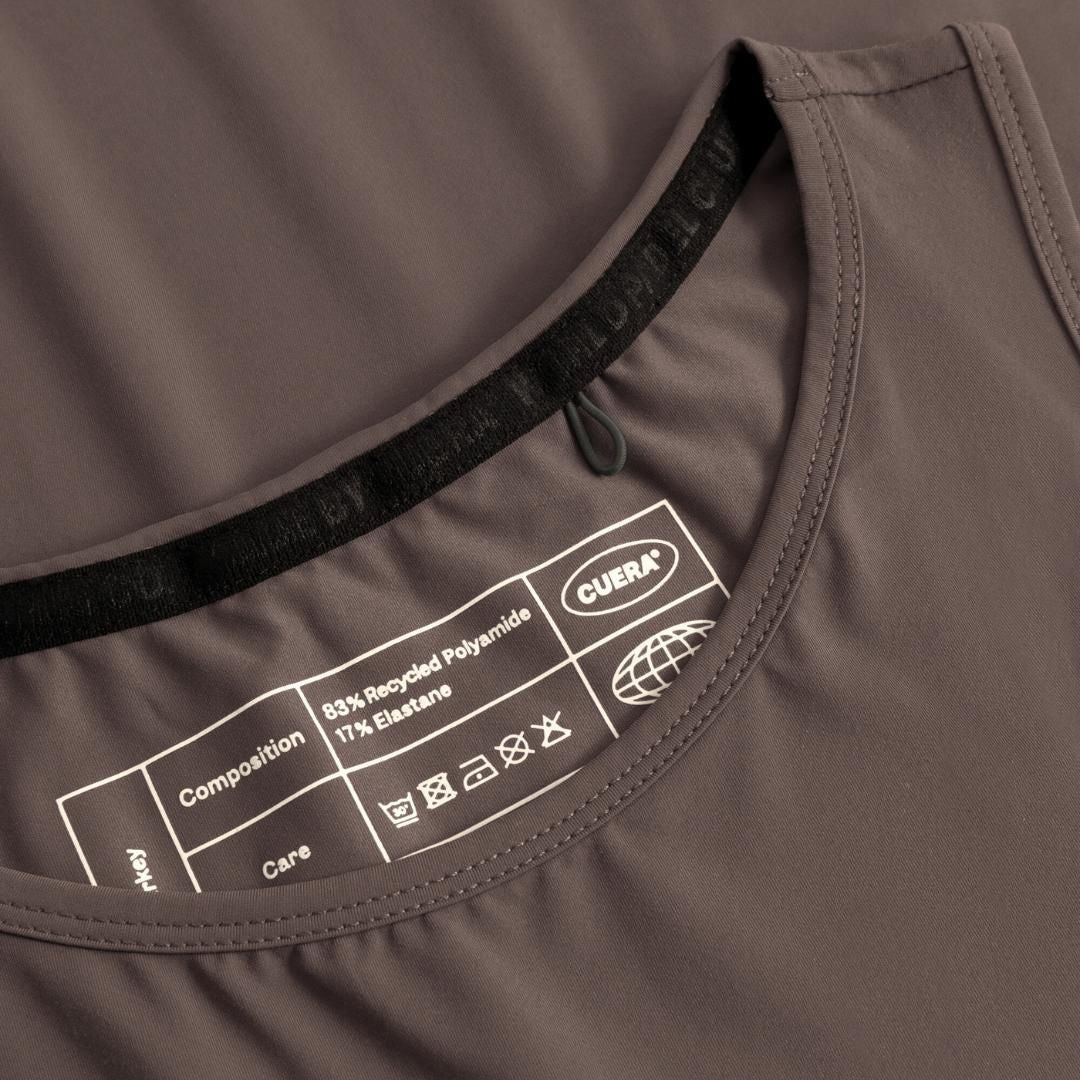Débardeur Cuera Oncourt Cropped Tank Top (Dark Brown)
