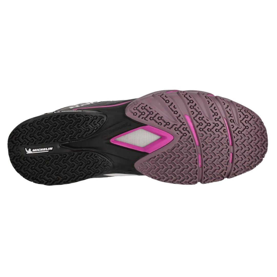 Chaussures de padel Babolat Premura 3 Men Juan Lebron (Black/Plum)