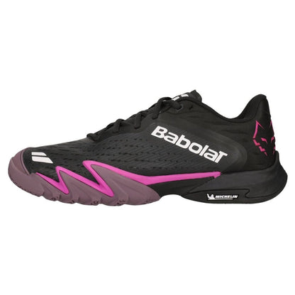Chaussures de padel Babolat Premura 3 Men Juan Lebron (Black/Plum)