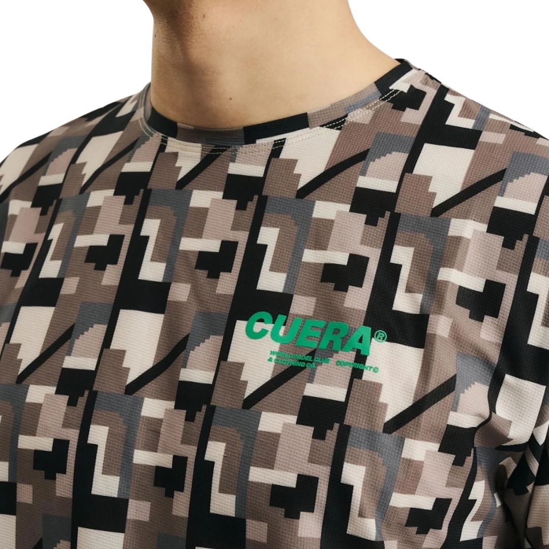 T-shirt Cuera Oncourt Breathe Camou (Camou Green Print)