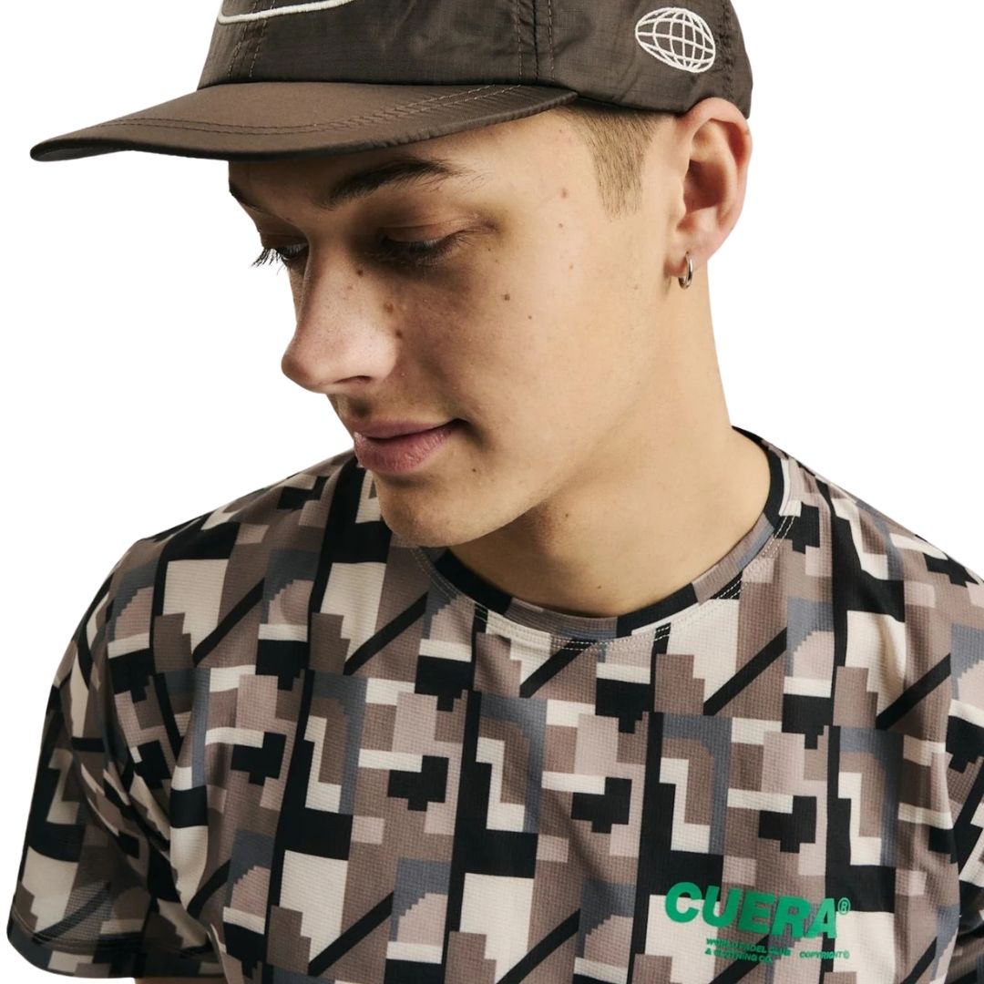 T-shirt Cuera Oncourt Breathe Camou (Camou Green Print)