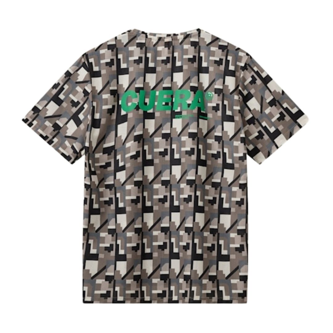 T-shirt Cuera Oncourt Breathe Camou (Camou Green Print)