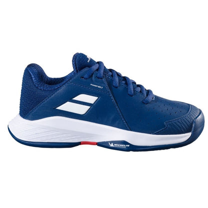 Chaussures de padel Babolat Propulse Junior 3 All Court Boy BA3J2S25A478 (Estate Blue/White)