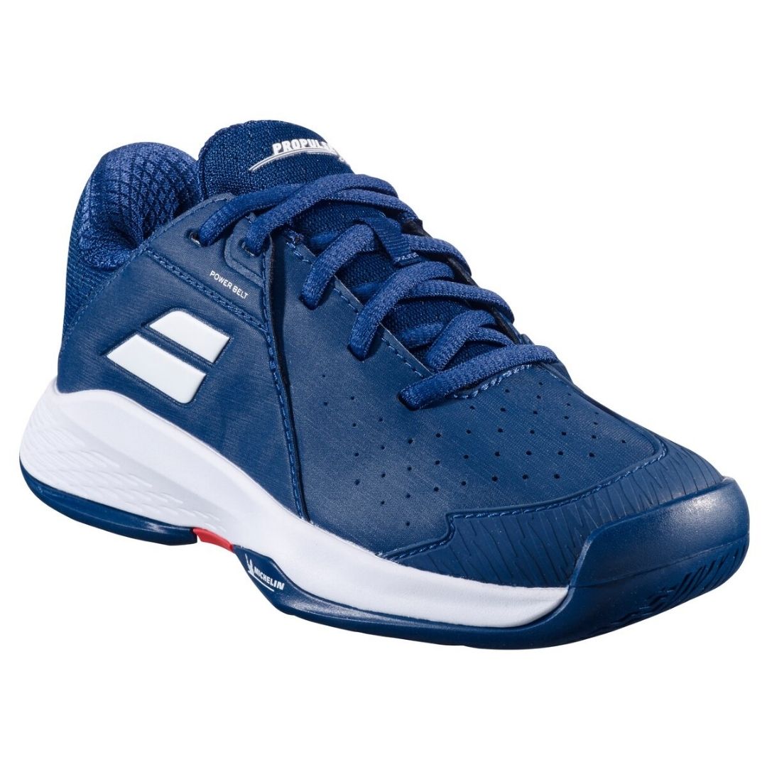 Chaussures de padel Babolat Propulse Junior 3 All Court Boy BA3J2S25A478 (Estate Blue/White)