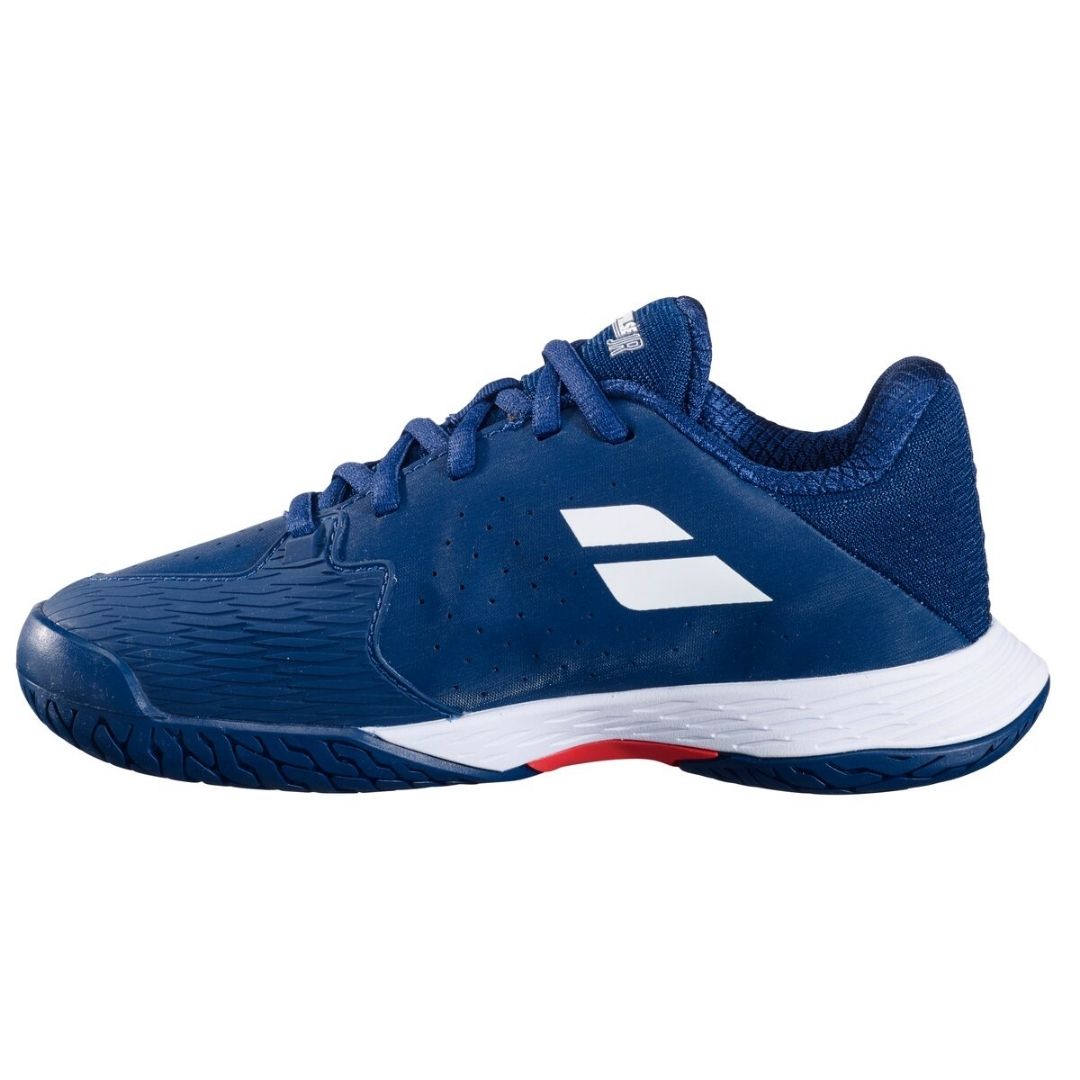 Chaussures de padel Babolat Propulse Junior 3 All Court Boy BA3J2S25A478 (Estate Blue/White)