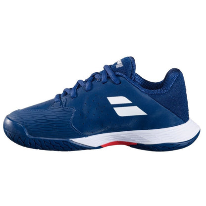 Chaussures de padel Babolat Propulse Junior 3 All Court Boy BA3J2S25A478 (Estate Blue/White)