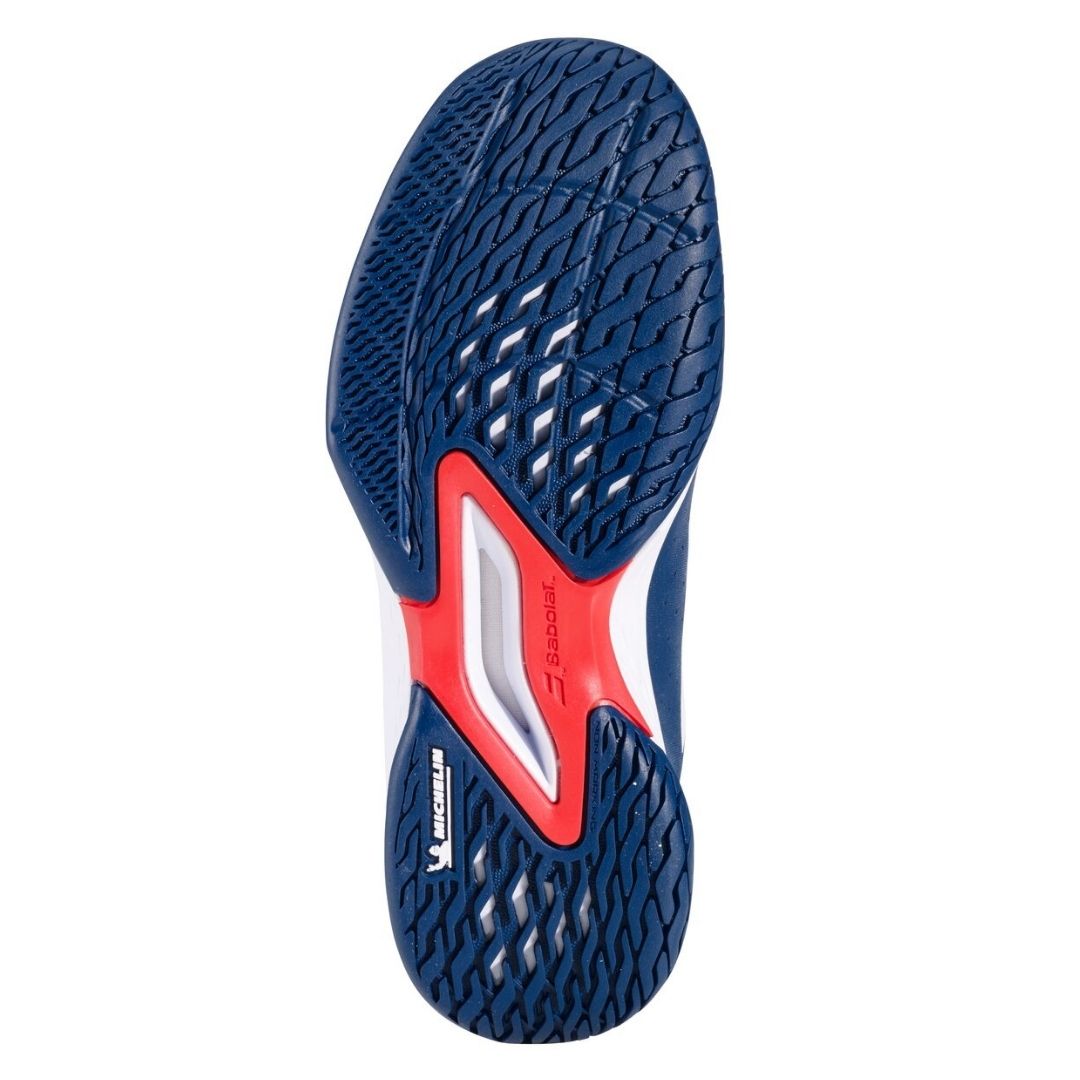 Chaussures de padel Babolat Propulse Junior 3 All Court Boy BA3J2S25A478 (Estate Blue/White)