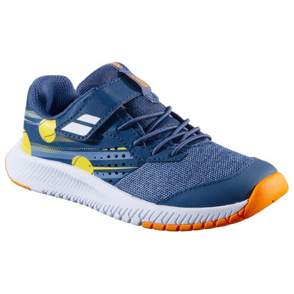Chaussures de padel Babolat Pulsion Kid All Court Boy (Blue/Yellow)