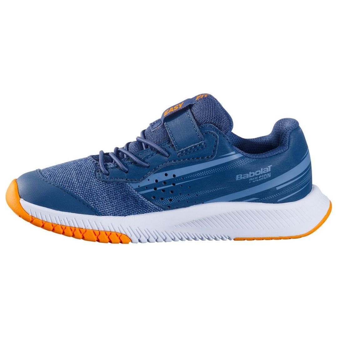Chaussures de padel Babolat Pulsion Kid All Court Boy (Blue/Yellow)