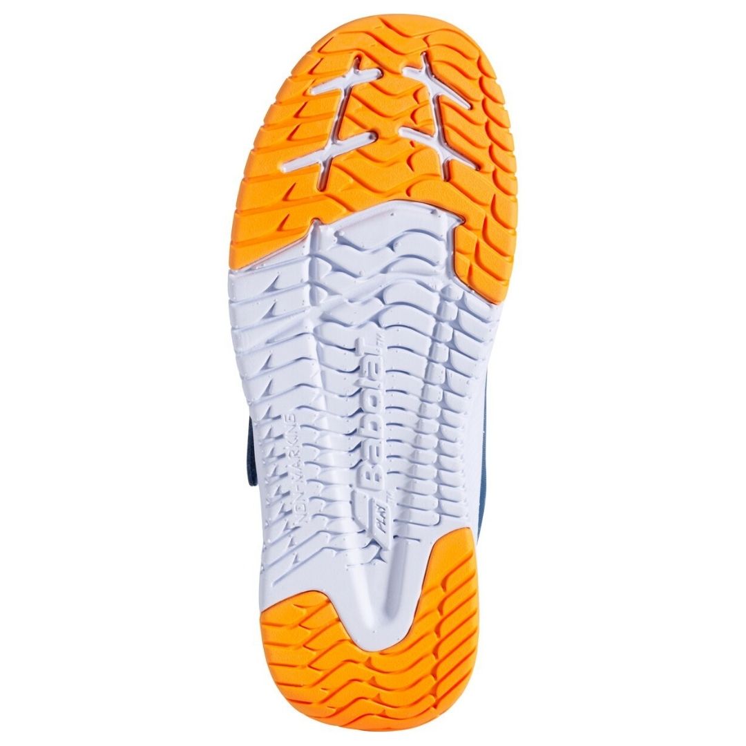 Chaussures de padel Babolat Pulsion Kid All Court Boy (Blue/Yellow)