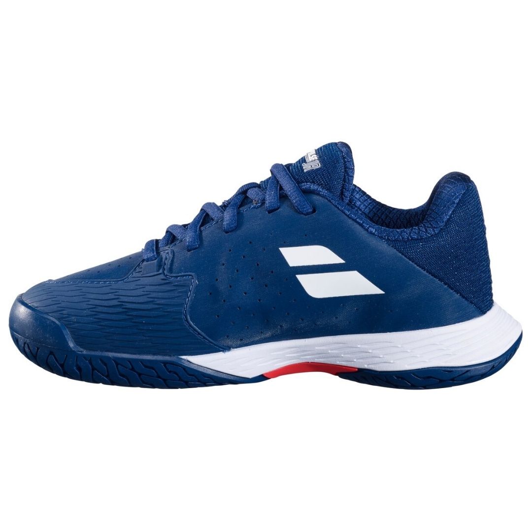 Chaussures de padel Babolat Propulse Junior 3 All Court Boy BA3K2S25A478 (Estate Blue/White)
