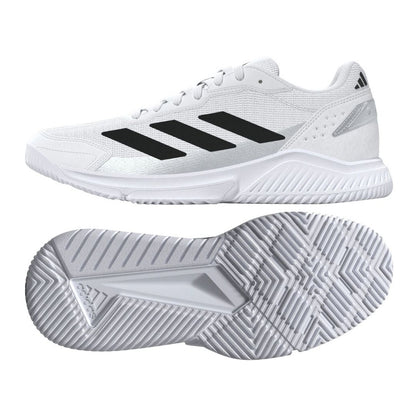 Chaussures de padel Adidas Courtquick Men (White/Black)