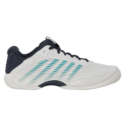 Chaussures de padel K-Swiss Hypercourt Express 3 (Blanc de Blanc/Carbon/Baltic)