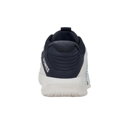 Chaussures de padel K-Swiss Hypercourt Express 3 (Blanc de Blanc/Carbon/Baltic)