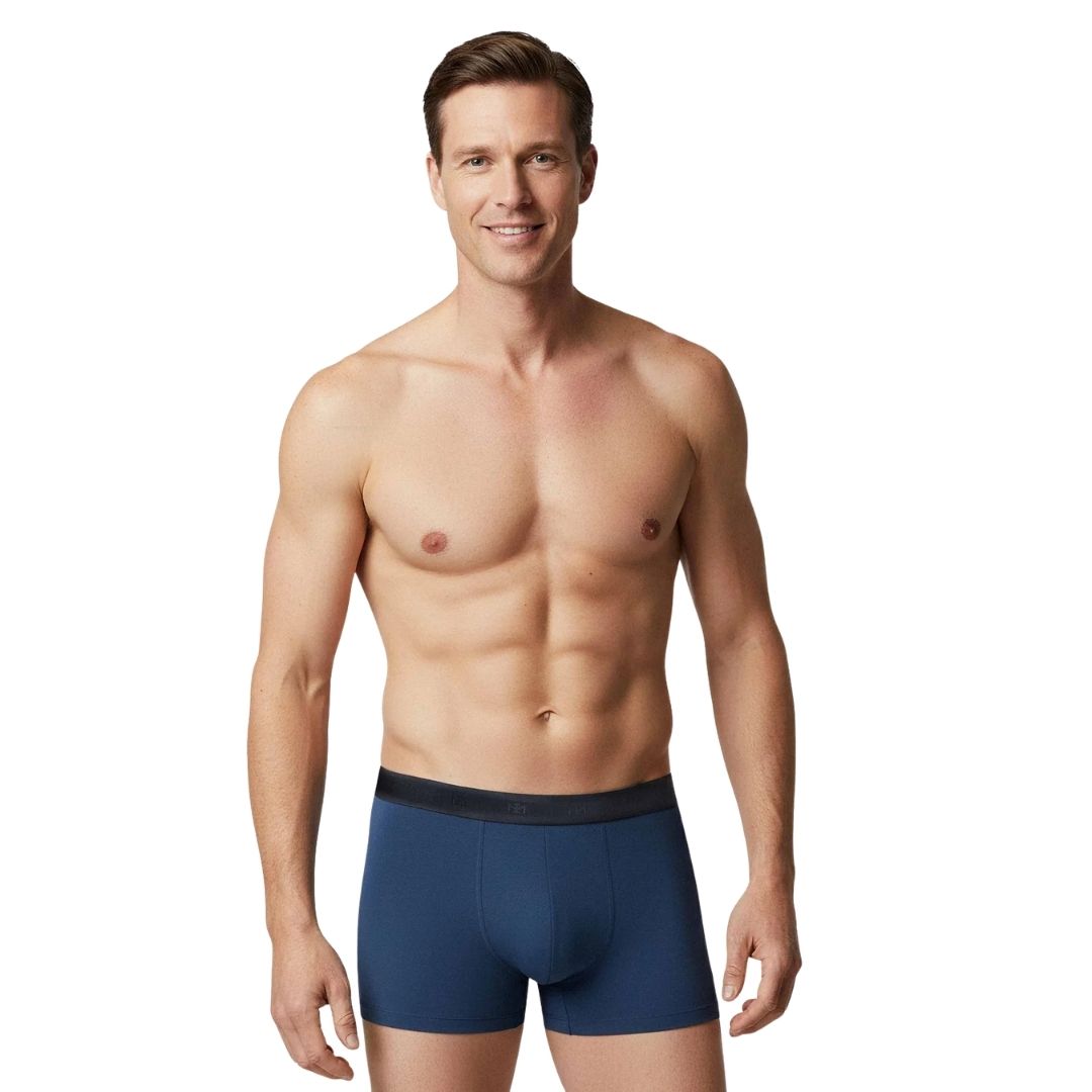 Lot de 2 boxers Impetus Plain (Blue+Navy Blue)