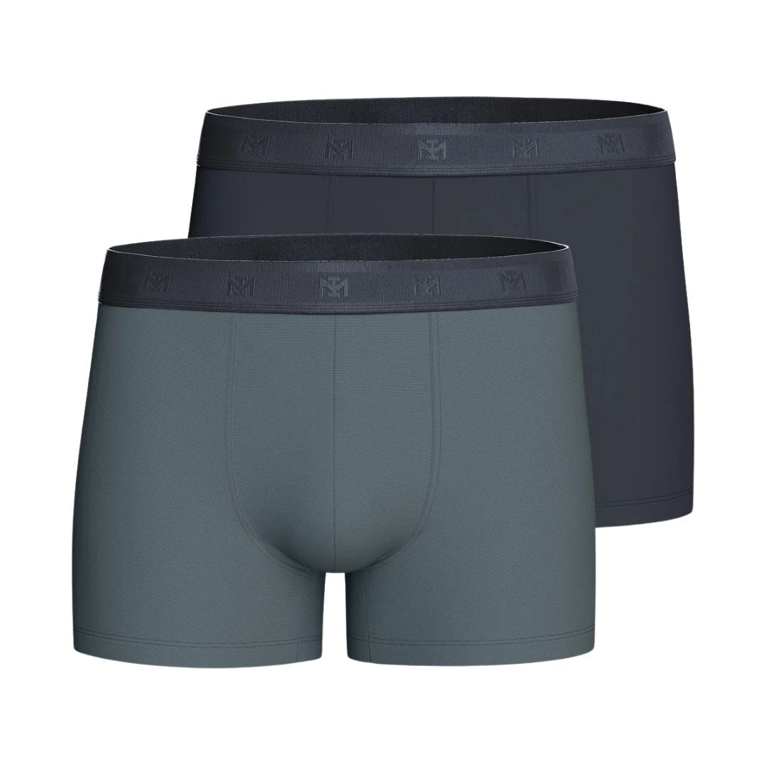 Lot de 2 boxers Impetus Plain (Green+Navy Blue)
