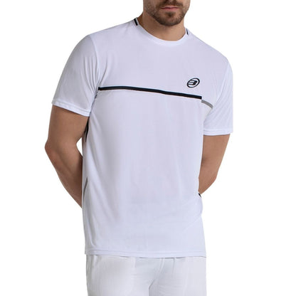 T-shirt de padel Bullpadel Teloi (White)