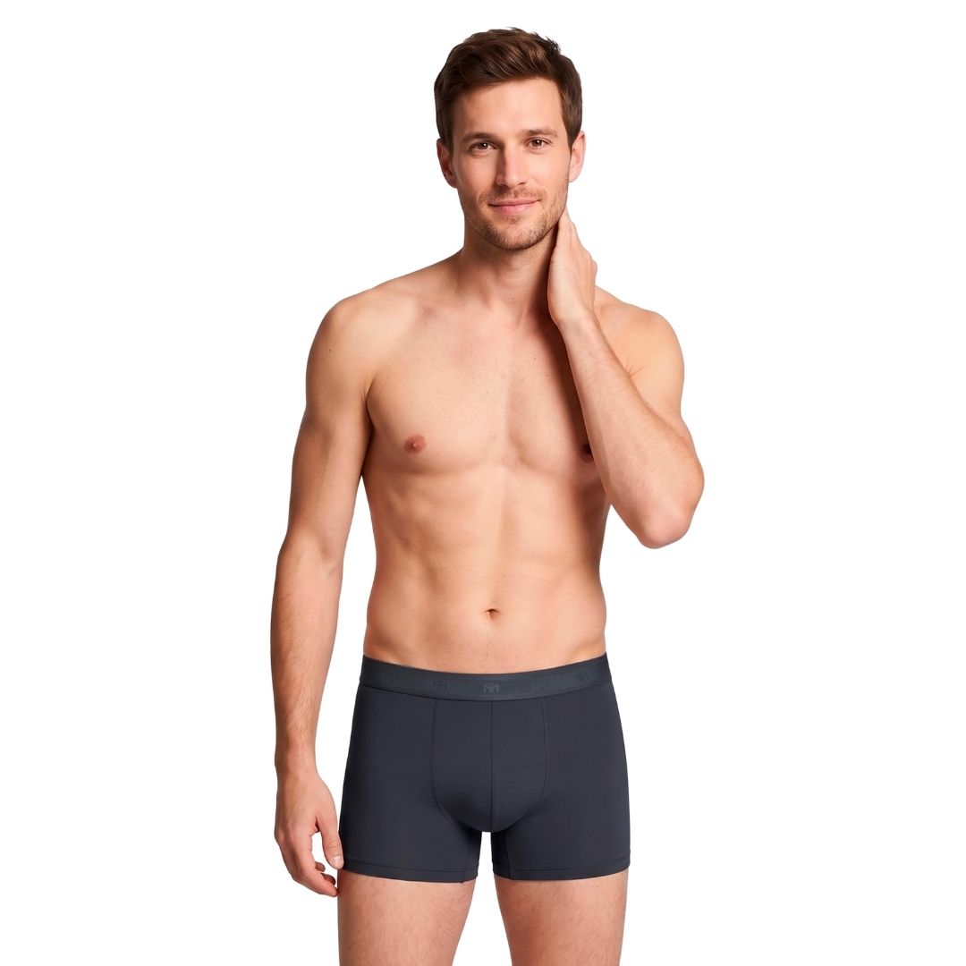 Lot de 2 boxers Impetus Plain (Grey+Navy Blue)