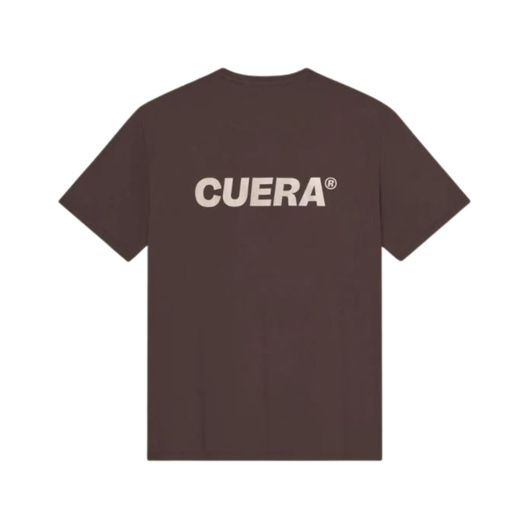 T-shirt Cuera Oncourt Airy Logo (Brun Foncé)