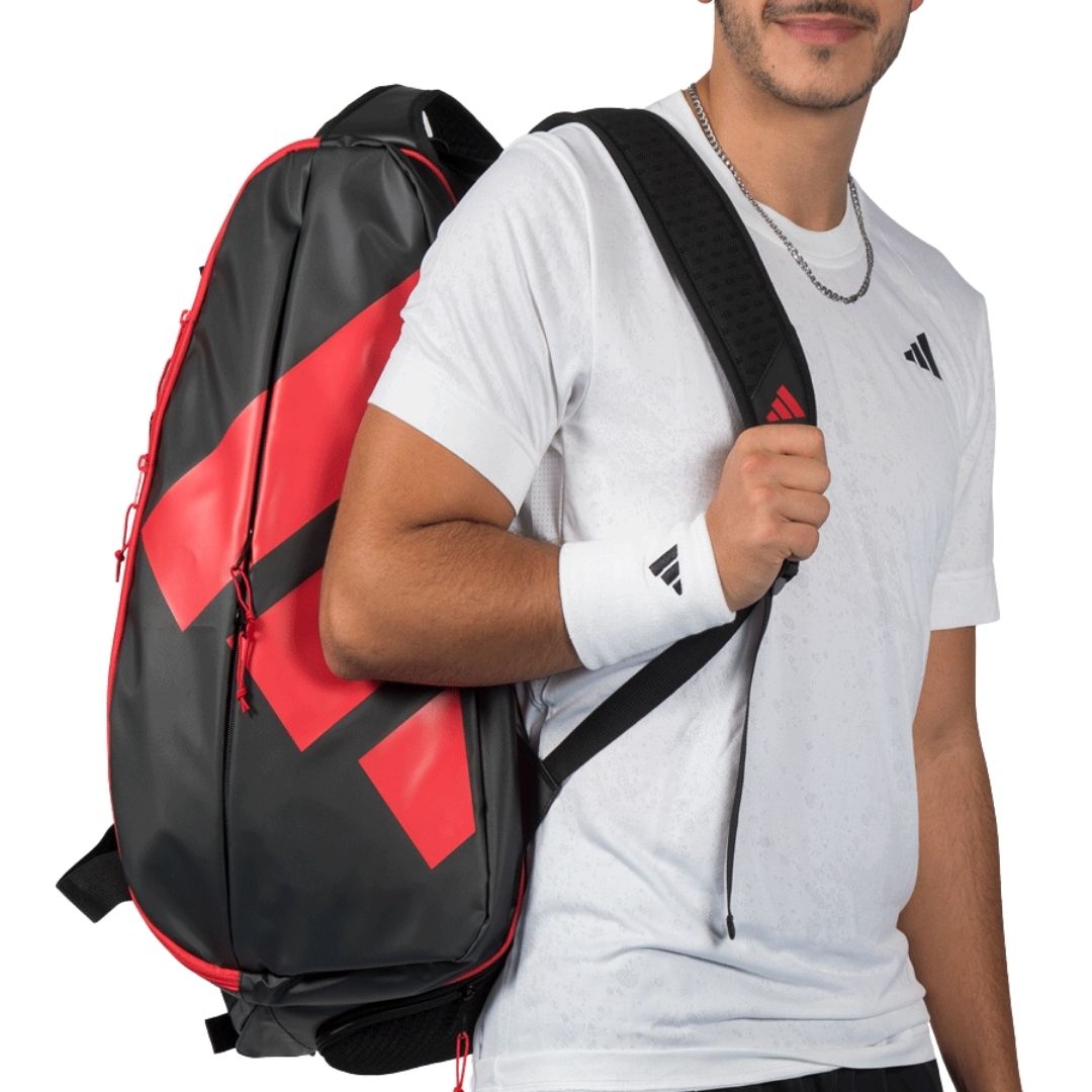 Adidas Multigame Racquet Bag 2026 (Black/Red)