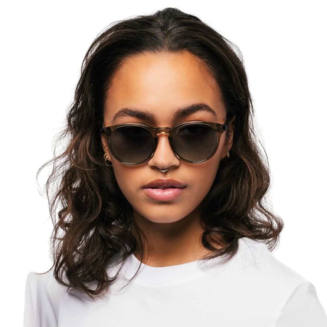 Lunettes de soleil MessyWeekend New Depp (vert bouteille)