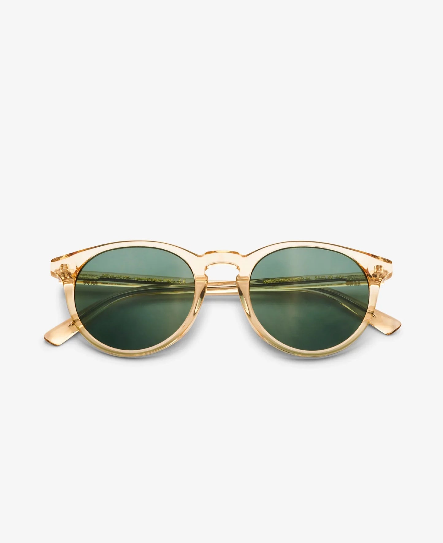 MessyWeekend New Depp Solbriller (Champagne Green)