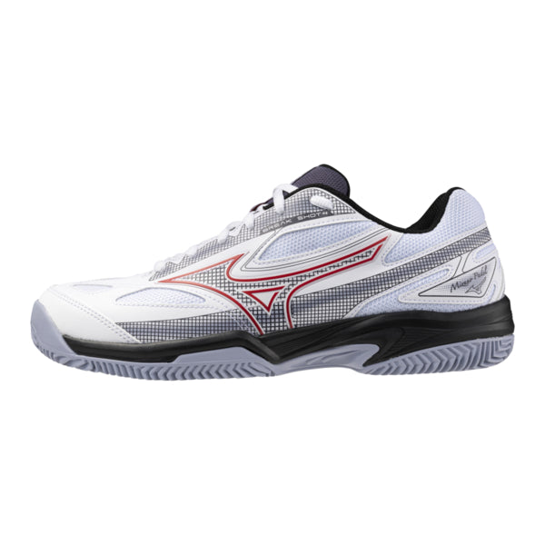 Chaussures Mizuno Break Shot 4 Padel (White/Salsa/Aleutian)