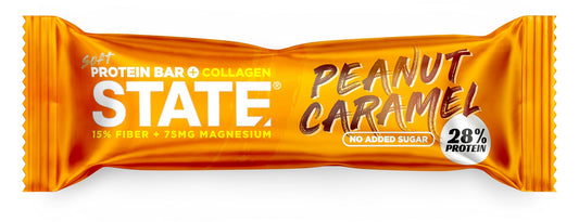 Barre Protéinée State (Cacahuète/Caramel)