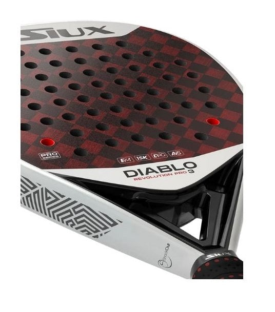 Raquette de padel Siux Diablo Revolution 3 Sanyo Pro