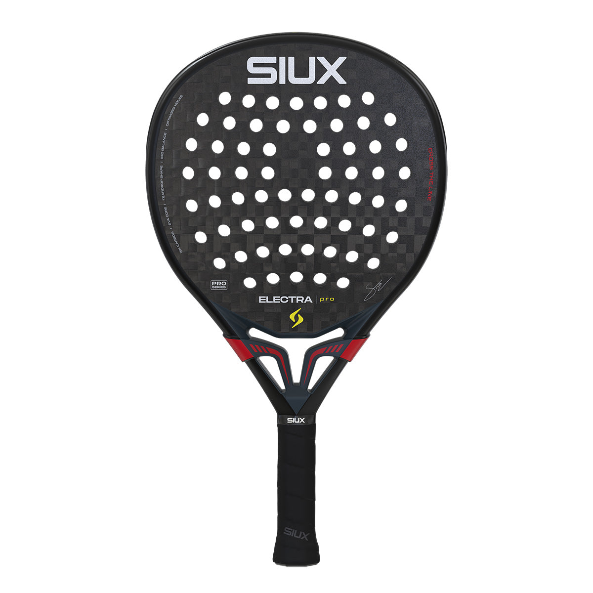 Raquette de padel Siux Electra Pro 2026 (Rouge Shadow)