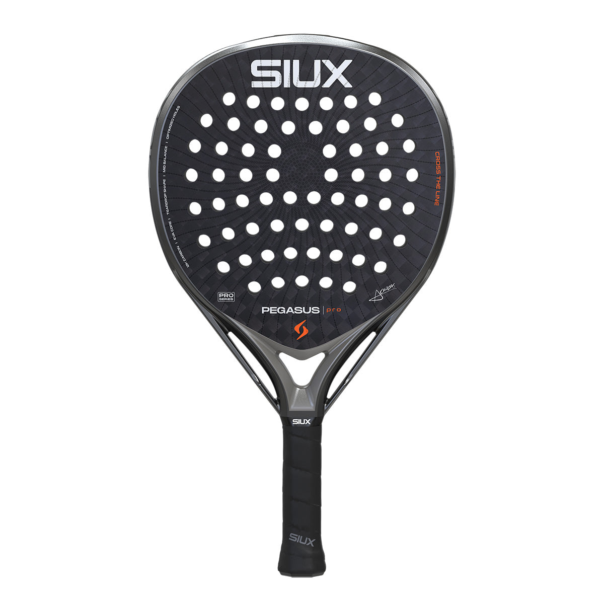 Raquette de padel Siux Pegasus Pro 2026 (Gris Orage)
