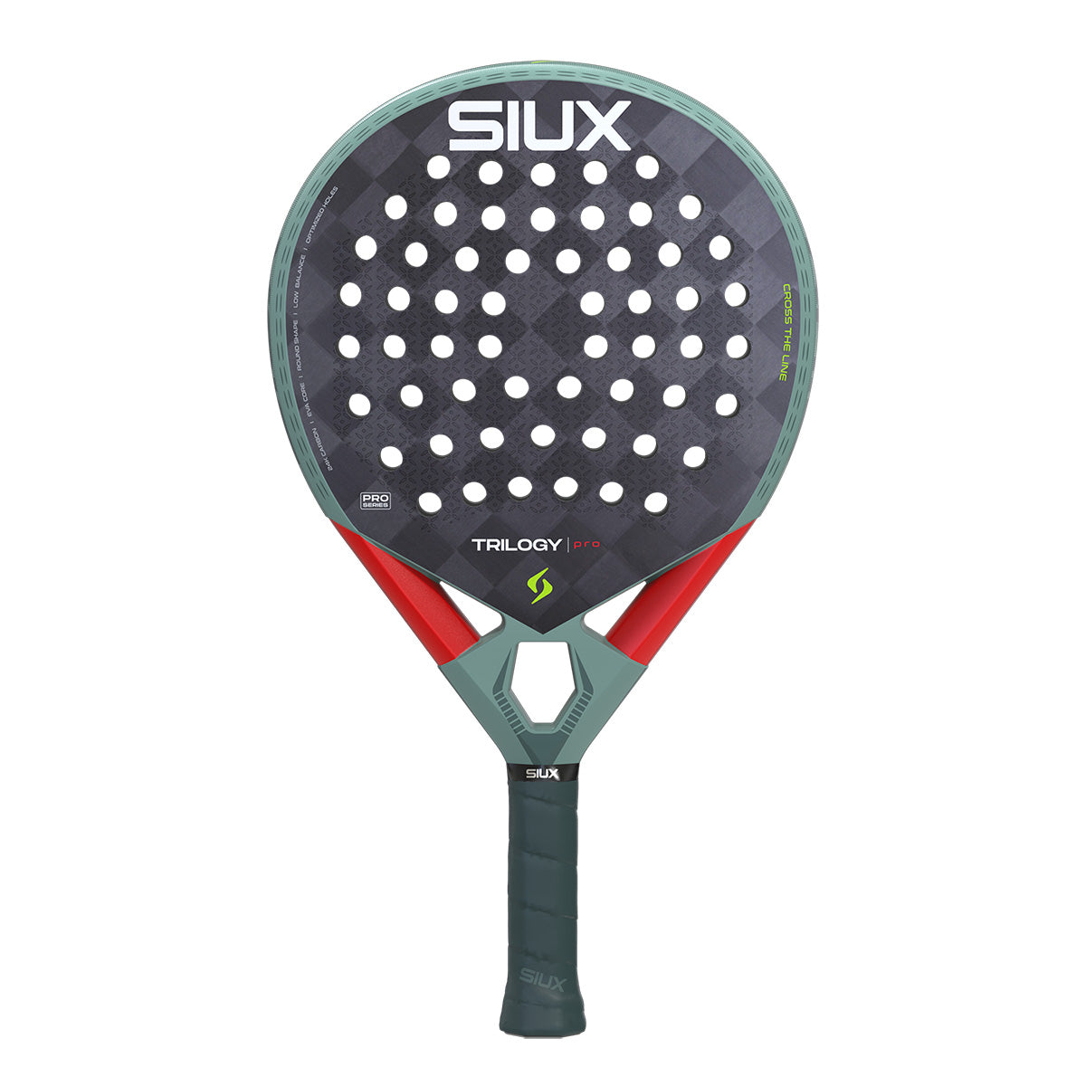 Raquette de padel Siux Trilogy Pro 2026 (Vert Cendré)