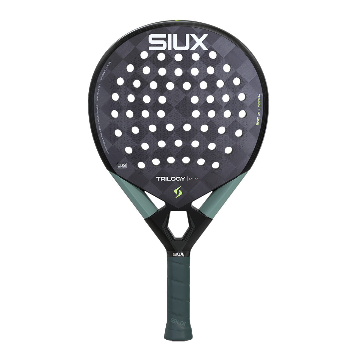 Raquette de padel Siux Trilogy Pro 2026 (Noir Fog)