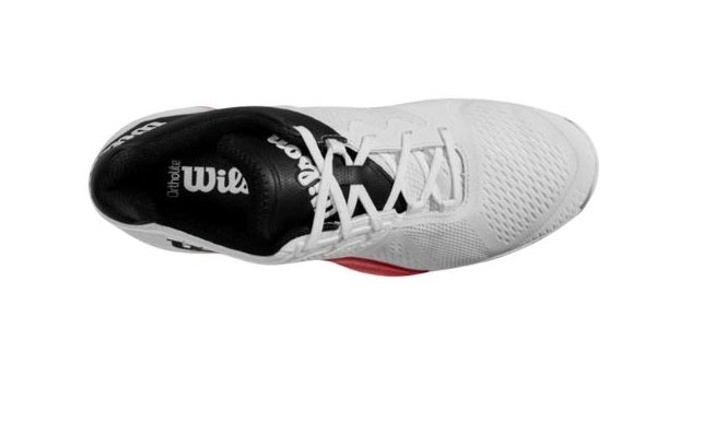 Chaussures de padel Wilson Bela Tour (Blanc/infrarouge/noir)